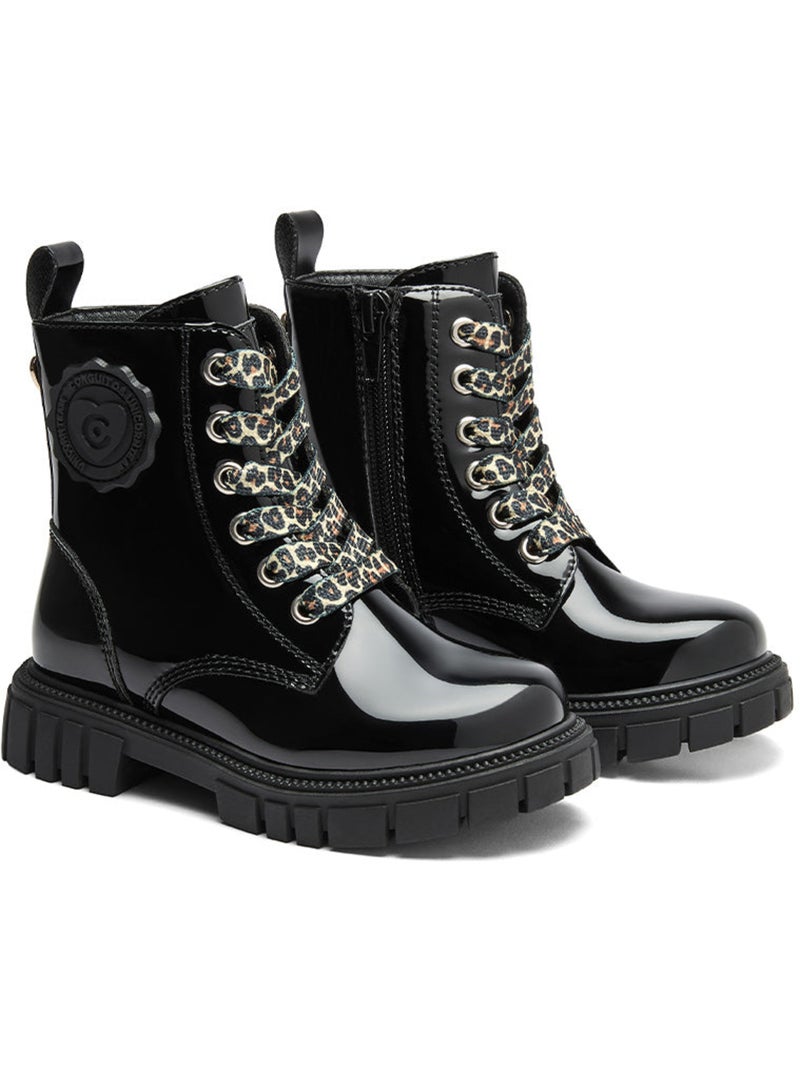 Botines conguitos militares Negro - Kiabi