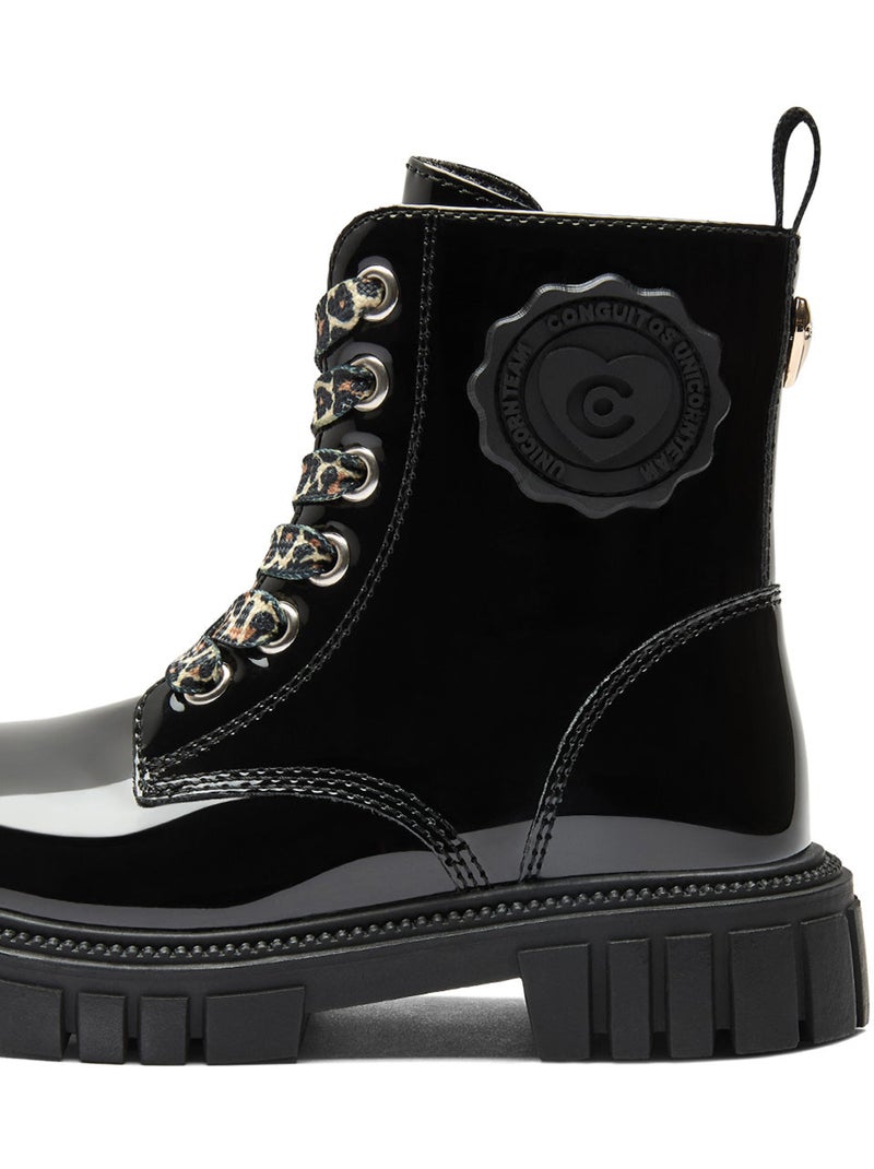 Botines conguitos militares Negro - Kiabi