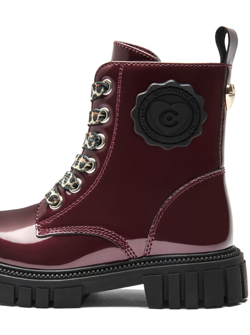Botines conguitos militares Rojo - Kiabi