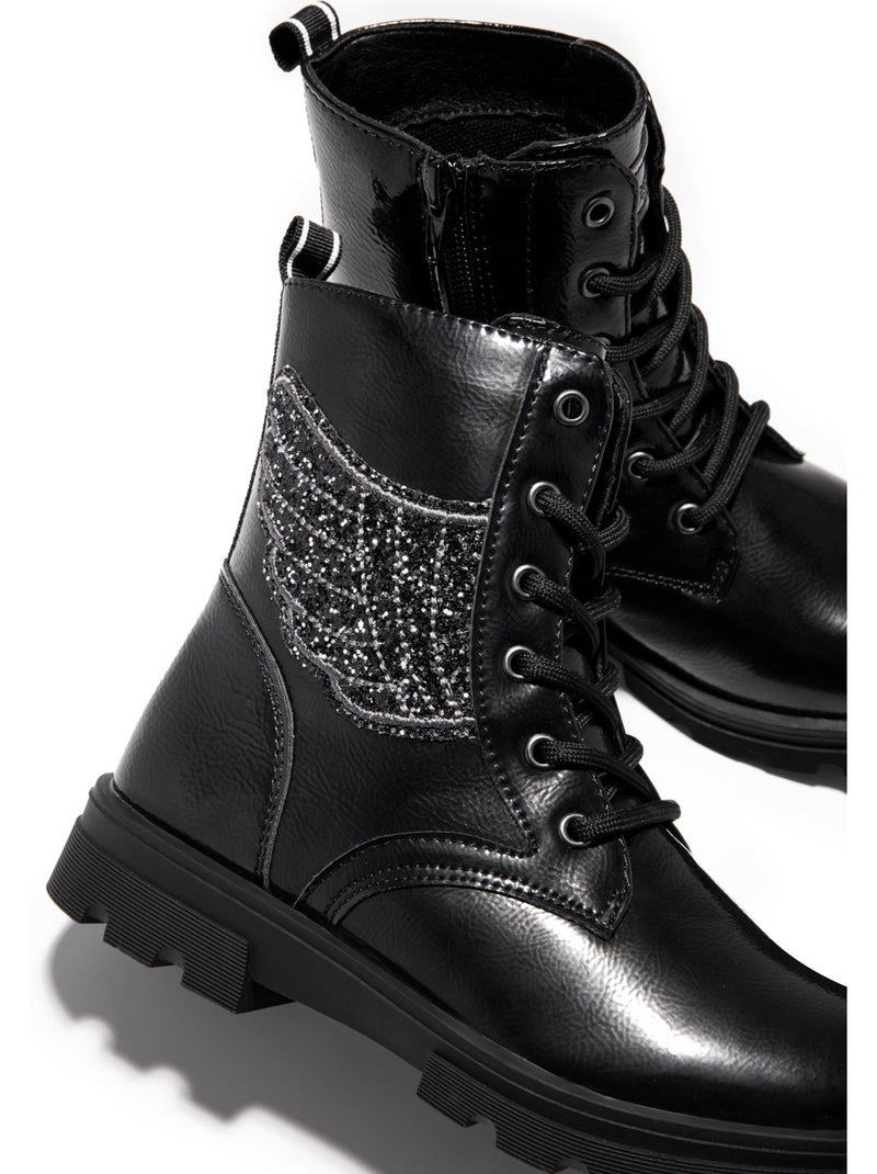 Botines Conguitos Negro - Kiabi
