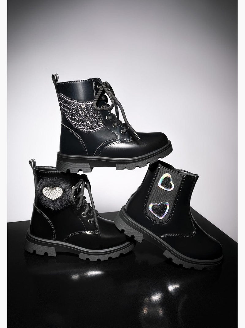 Botines Conguitos Negro - Kiabi