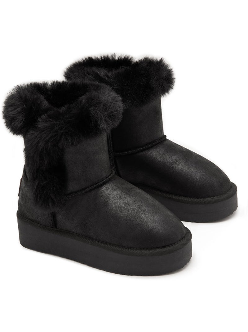 Botines Conguitos Negro - Kiabi
