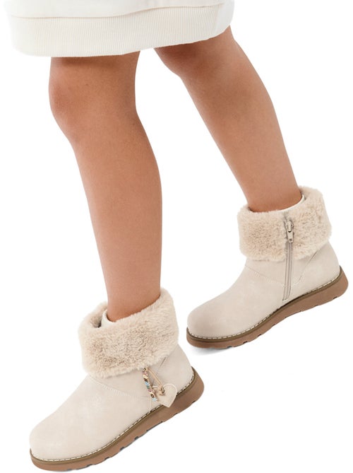 Botines conguitos pelo - Kiabi Botines conguitos pelo - Kiabi