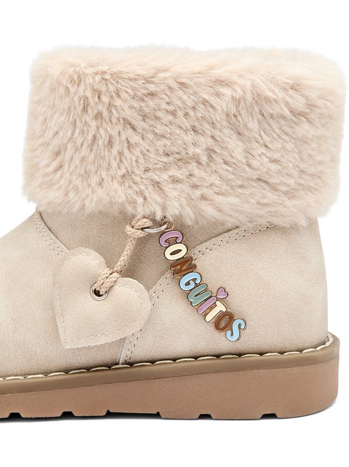 Botines conguitos pelo - Kiabi Botines conguitos pelo - Kiabi