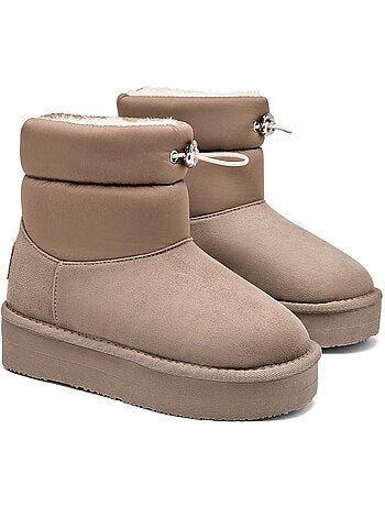 Botines conguitos plataforma