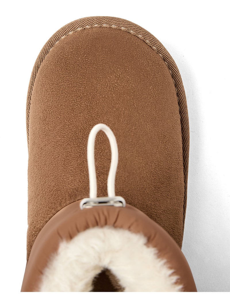 Botines conguitos plataforma Marrón - Kiabi
