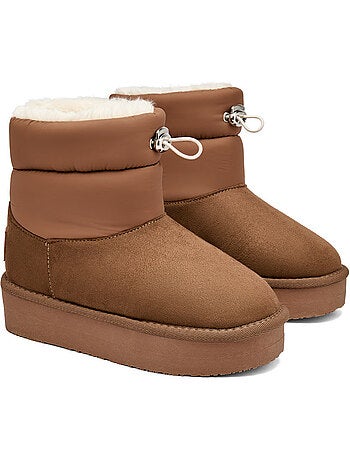 Botines conguitos plataforma