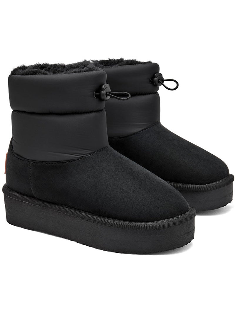 Botines conguitos plataforma Negro - Kiabi