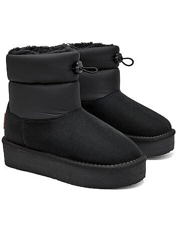 Botines conguitos plataforma