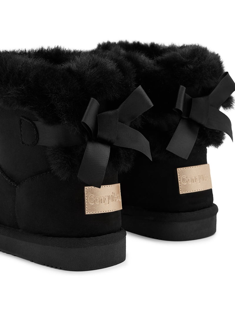 Botines conguitos repelente al agua Negro - Kiabi