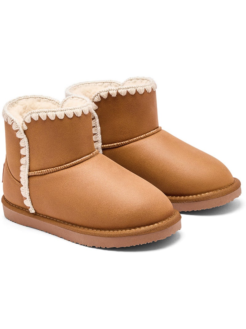 Botines conguitos respetuosas Marrón claro - Kiabi