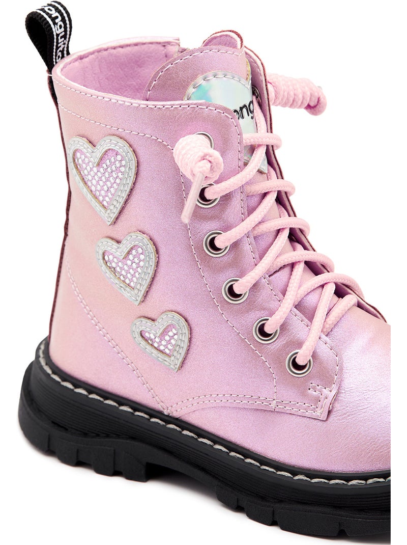 Botines Conguitos Rosa - Kiabi