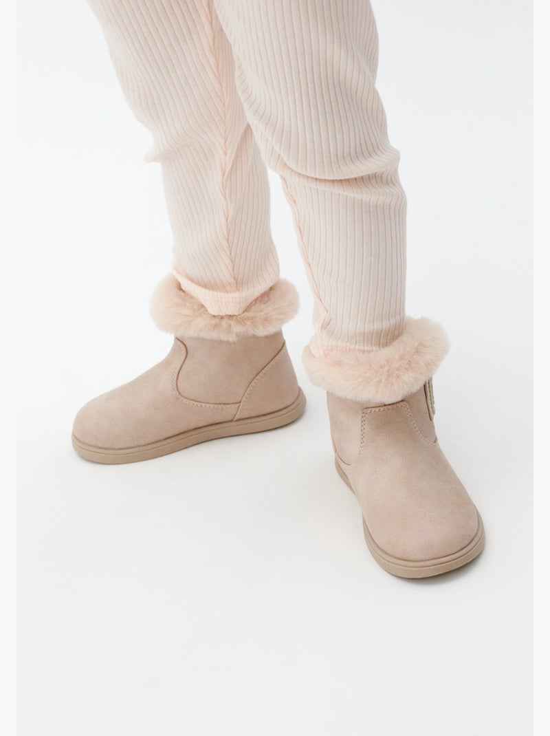 Botines conguitos tecnobaby Beige - Kiabi