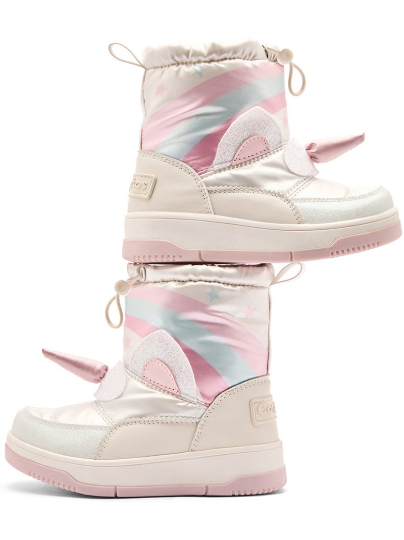 Botines conguitos unicornio Beige - Kiabi