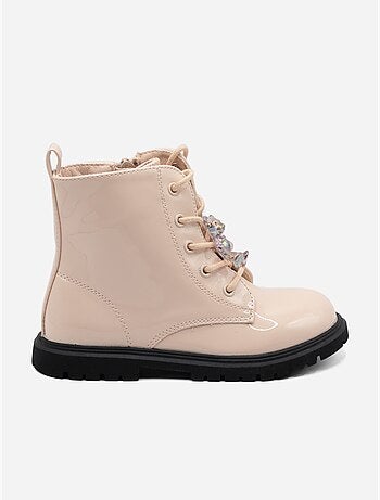 Botines correa cruzada