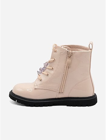 Botines correa cruzada