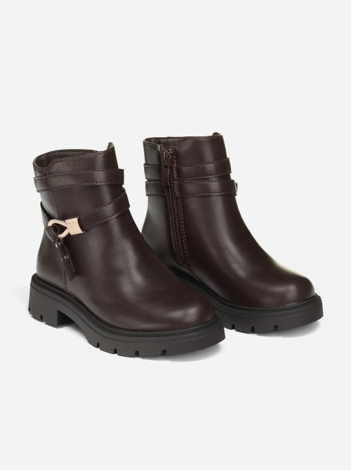 Botines correa cruzada - Kiabi