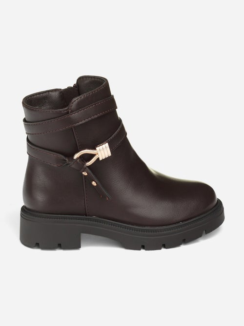 Botines correa cruzada - Kiabi
