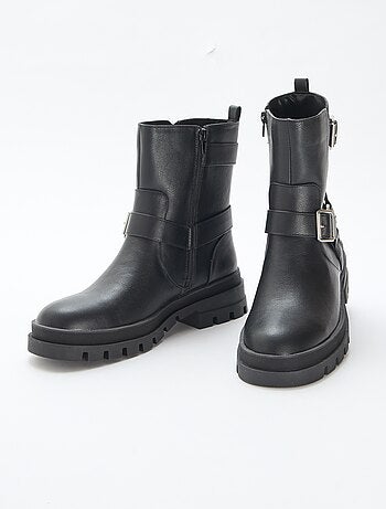 Botines cortos unicolor