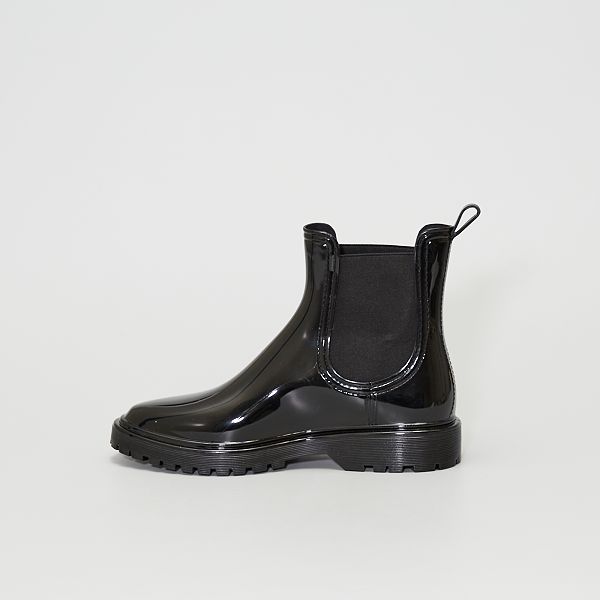 Botines de agua tipo Chelsea Mujer talla 34 a 48 - NEGRO - Kiabi - 28,00€