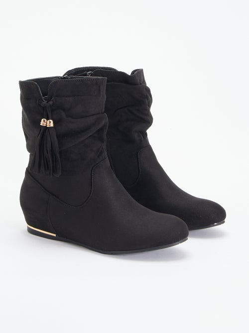 Botines de antelina - Kiabi Botines de antelina - Kiabi