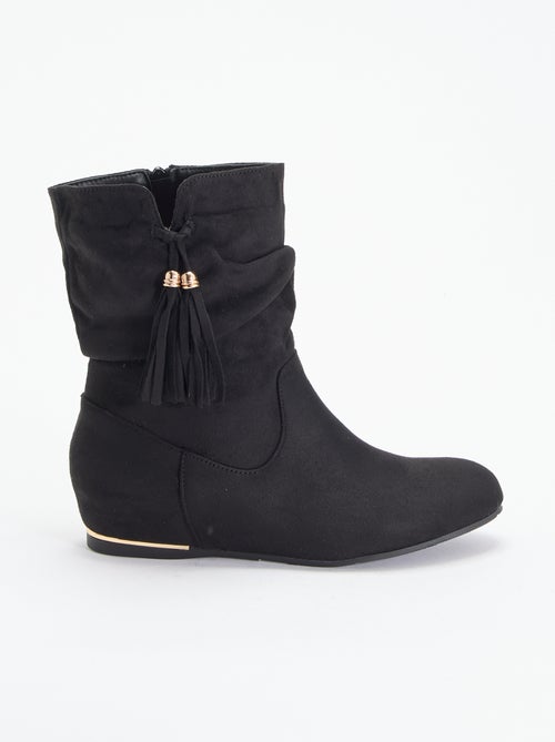 Botines de antelina - Kiabi Botines de antelina - Kiabi