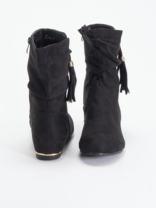 Botines de antelina - Kiabi Botines de antelina - Kiabi