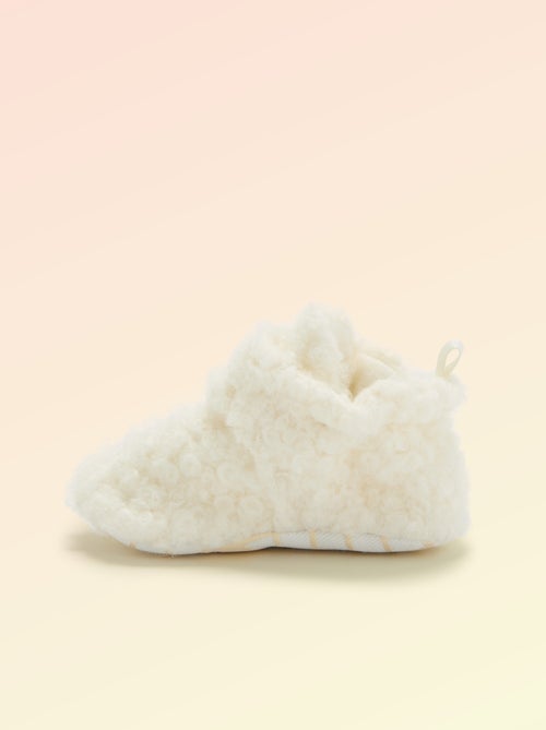 Botines de bebé efecto borreguito - 'Kitchoun' - Kiabi Botines de bebé efecto borreguito - 'Kitchoun' - Kiabi