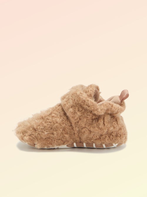 Botines de bebé efecto borreguito - 'Kitchoun' - Kiabi Botines de bebé efecto borreguito - 'Kitchoun' - Kiabi
