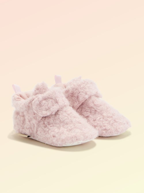 Botines de bebé efecto borreguito - 'Kitchoun' - Kiabi Botines de bebé efecto borreguito - 'Kitchoun' - Kiabi