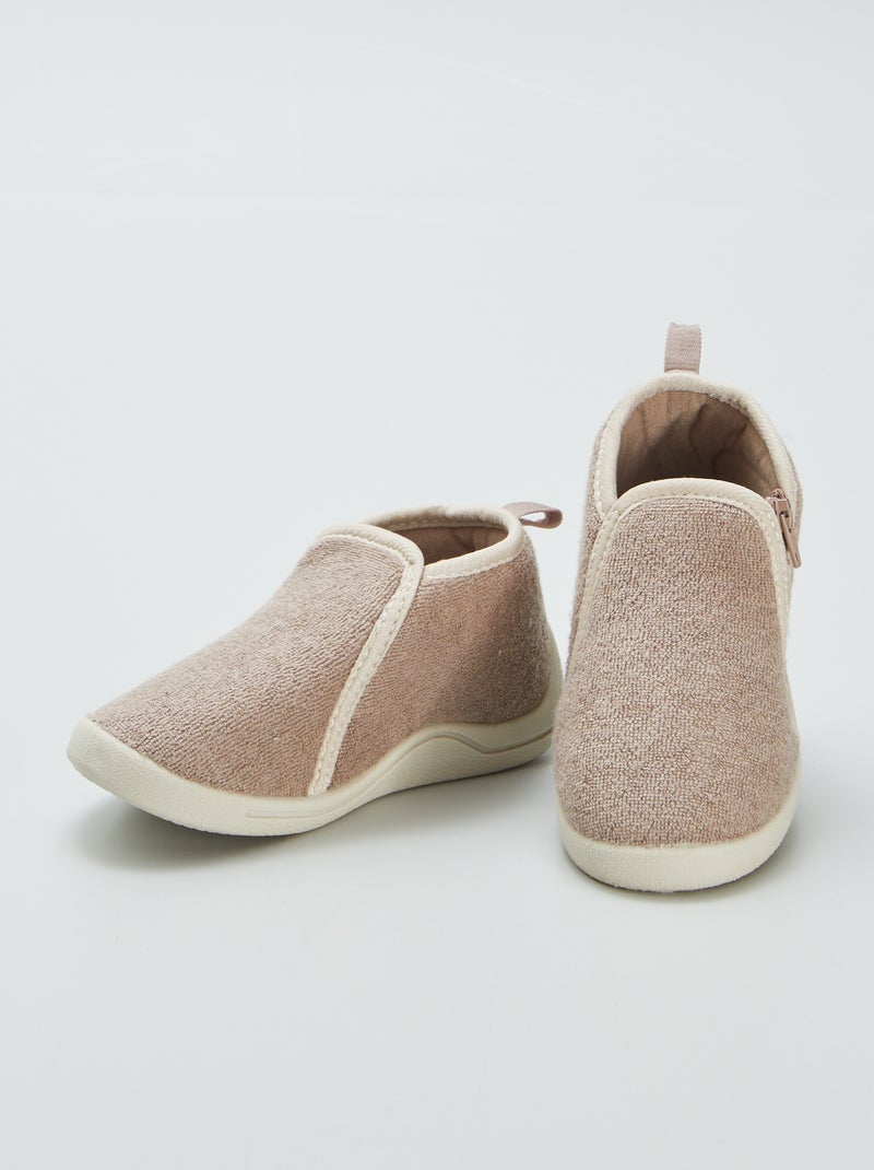 Botines de casa BEIGE - Kiabi