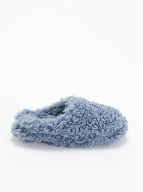 Botines de casa efecto borreguito - Kiabi Botines de casa efecto borreguito - Kiabi
