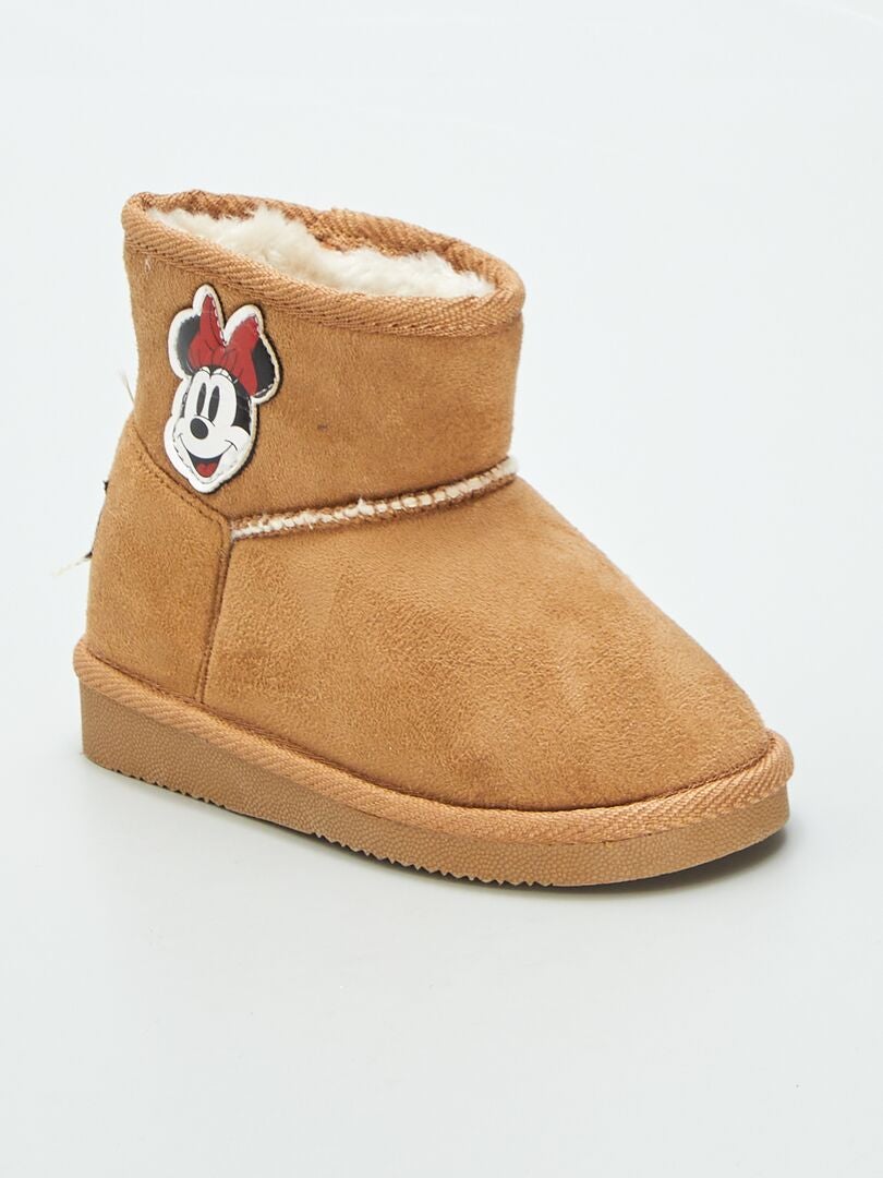 Botines de casa 'Minnie' 'Disney' BEIGE - Kiabi