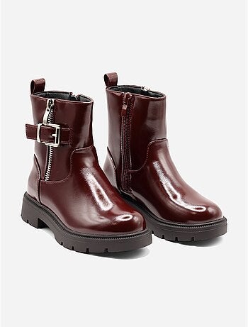Botines de charol