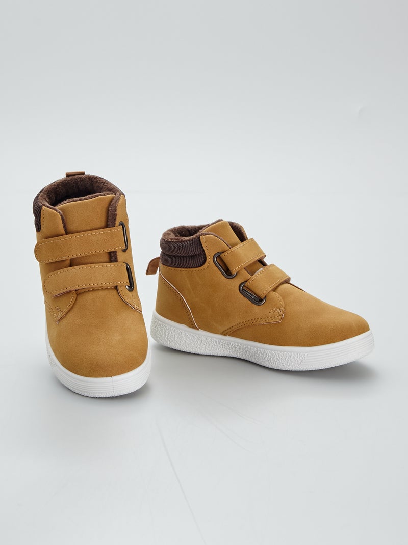 Botines de estilo montañero camello - Kiabi