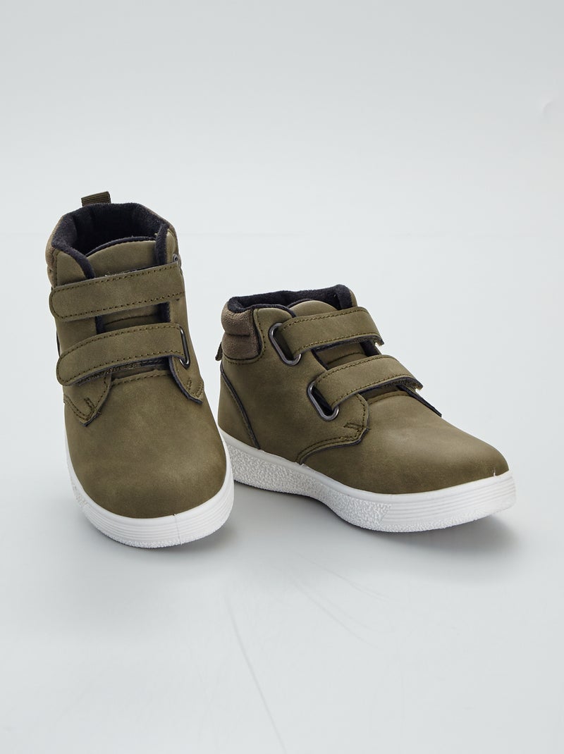 Botines de estilo montañero caqui - Kiabi