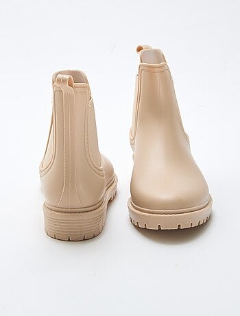 Botines de goma