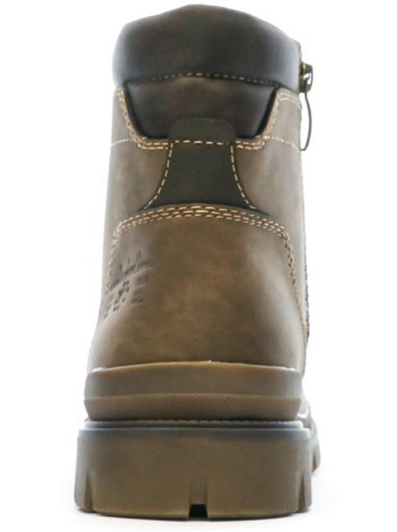 Botines de hombre relife Marrón capuchino - Kiabi