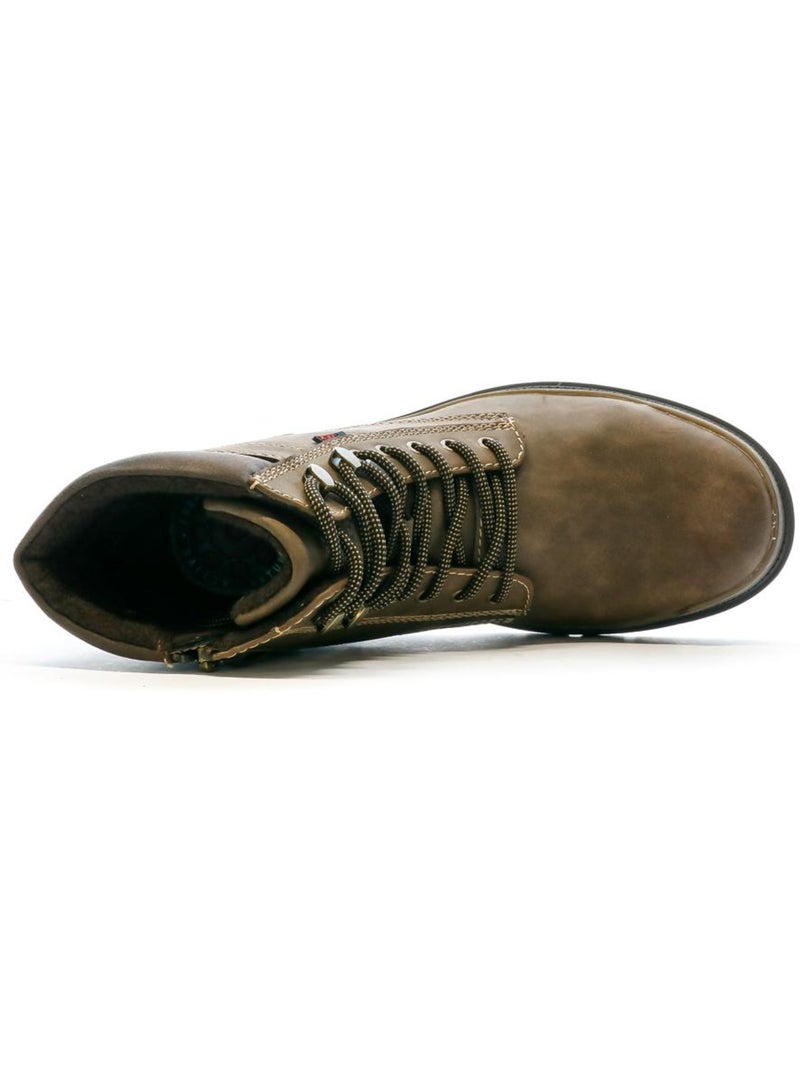 Botines de hombre relife Marrón capuchino - Kiabi