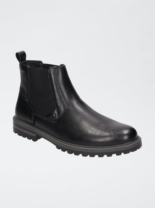 Botines de imitación piel - Kiabi Botines de imitación piel - Kiabi
