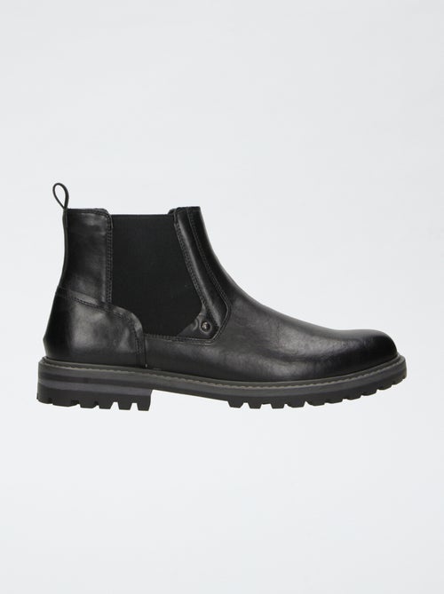 Botines de imitación piel - Kiabi Botines de imitación piel - Kiabi