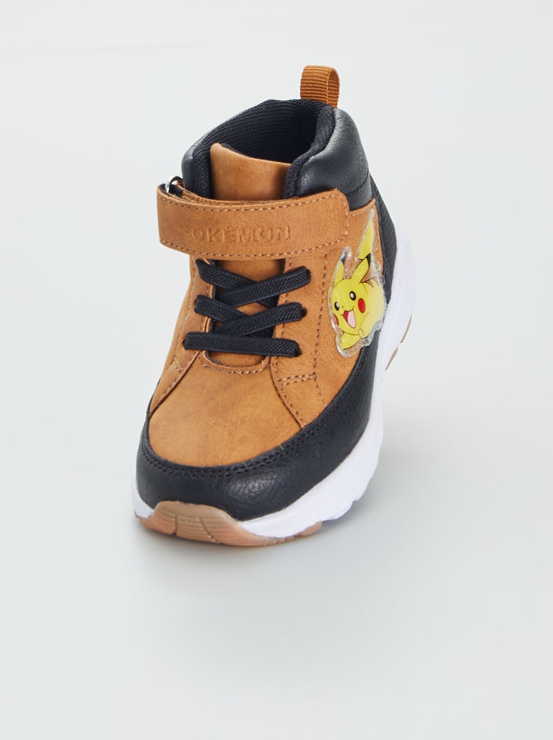Botines de material sintético 'Pokémon' 'Pikachu' MARRON - Kiabi