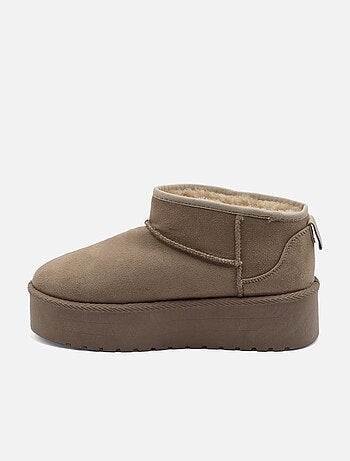 Botines de mujer correa cruzada