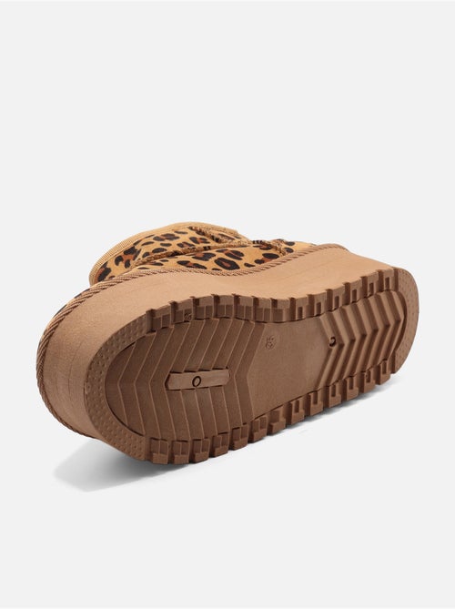 Botines de mujer correa cruzada - Kiabi