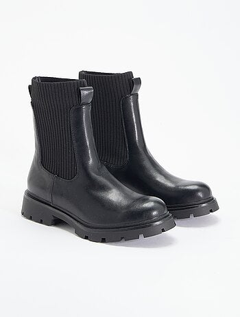 Botines de polipiel