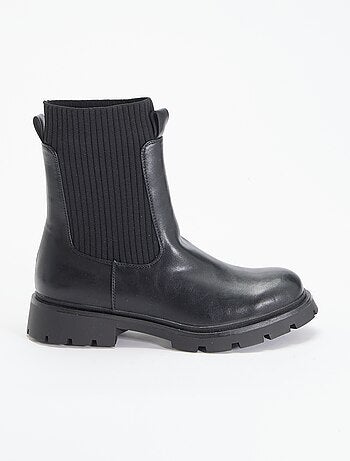 Botines de polipiel