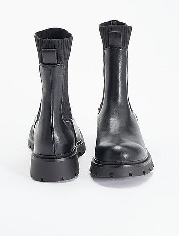 Botines de polipiel