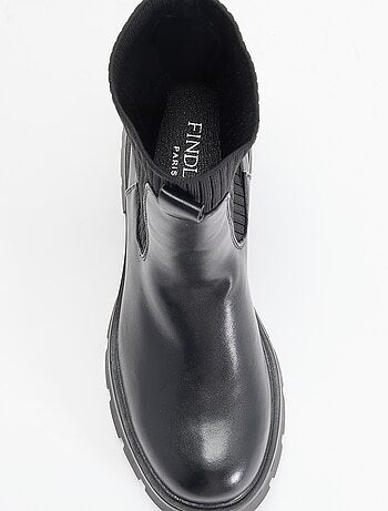 Botines de polipiel