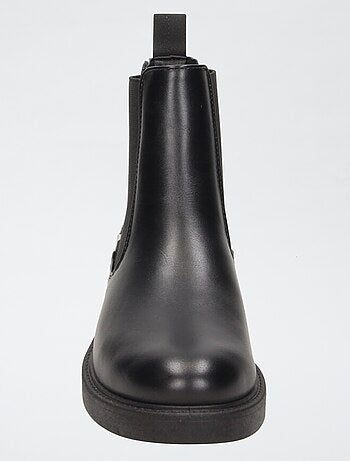 Botines de tacón de polipiel