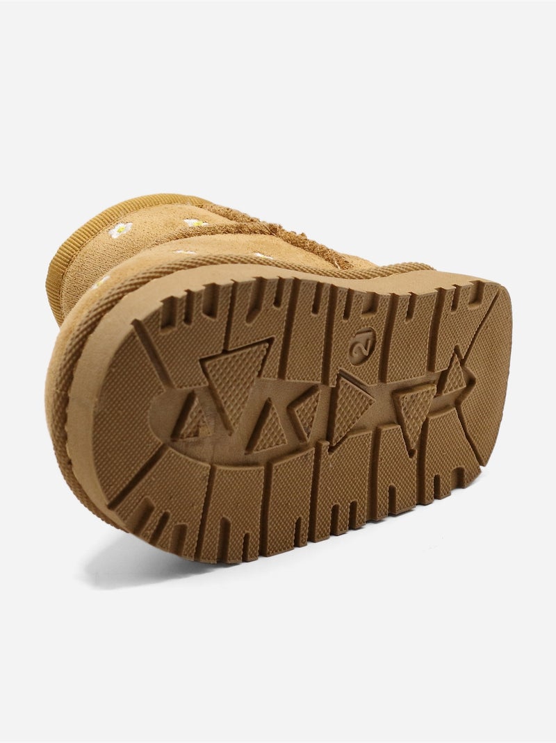 Botines estampados Camel - Kiabi